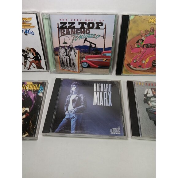 Mixed CD Lot Of 6 Zz Top David Lee Roth The Mother's The Cars Richard Marx - Picture 3 of 7